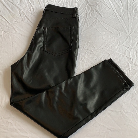 Faux Leather H&M Pants - Picture 3 of 5
